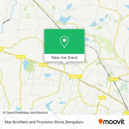 Mar Brothers and Provision Store map