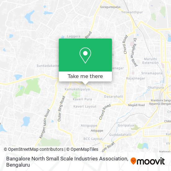 Bangalore North Small Scale Industries Association map