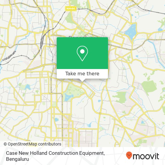 Case New Holland Construction Equipment map