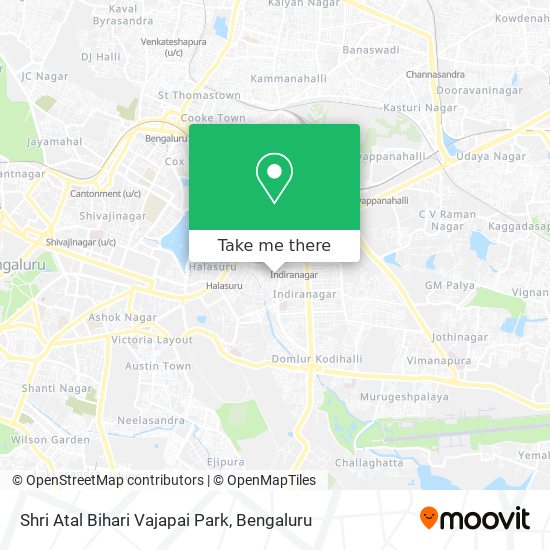 Shri Atal Bihari Vajapai Park map