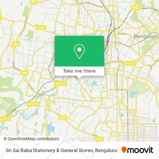 Sri Sai Baba Stationery & General Stores map