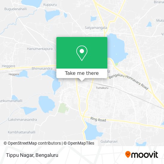 Tippu Nagar map
