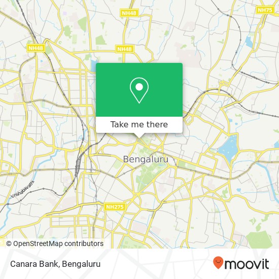 Canara Bank map