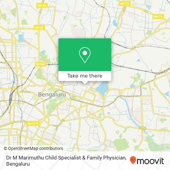 Dr M Marimuthu Child Specialist & Family Physician map