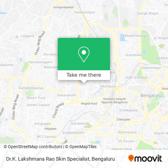 Dr.K. Lakshmana Rao Skin Specialist map