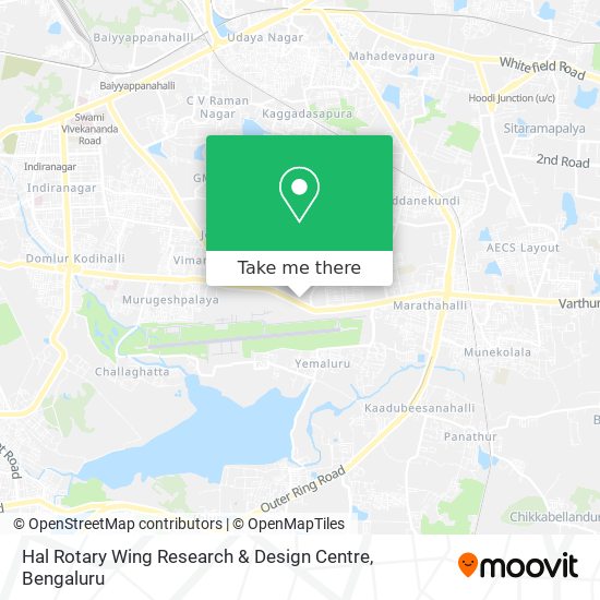 Hal Rotary Wing Research & Design Centre map
