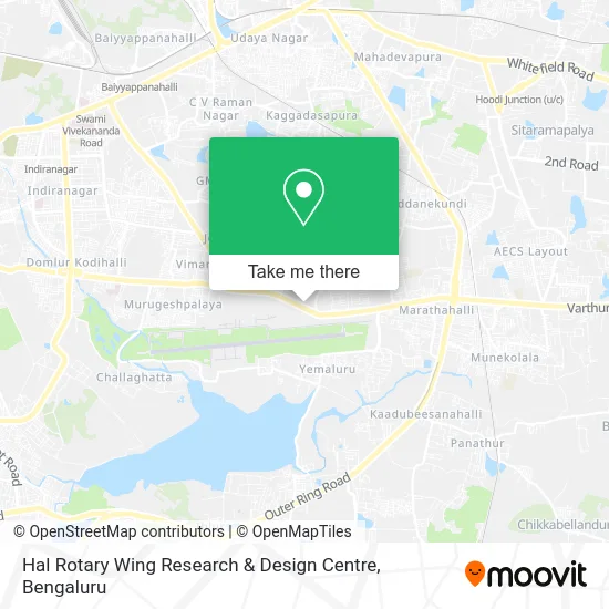 Hal Rotary Wing Research & Design Centre map