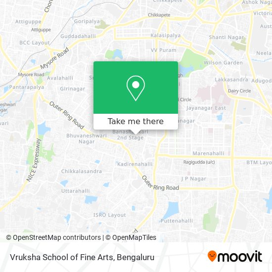 Vruksha School of Fine Arts map