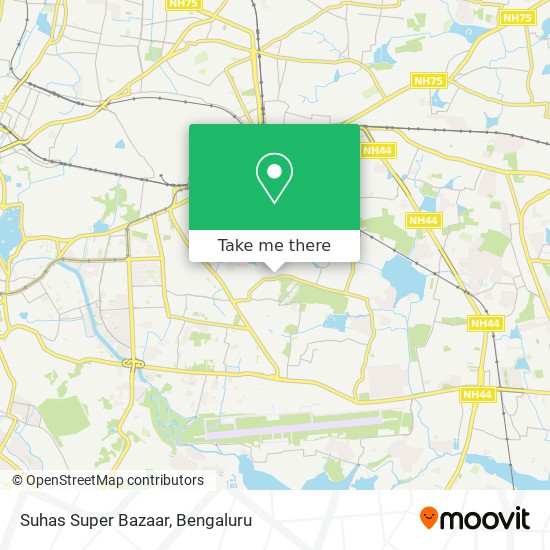 Suhas Super Bazaar map