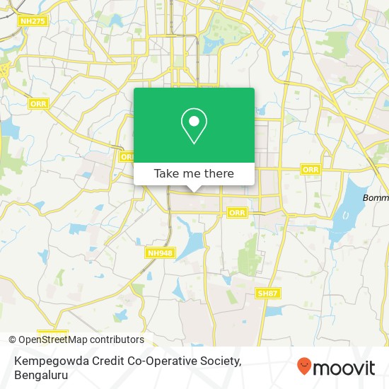 Kempegowda Credit Co-Operative Society map