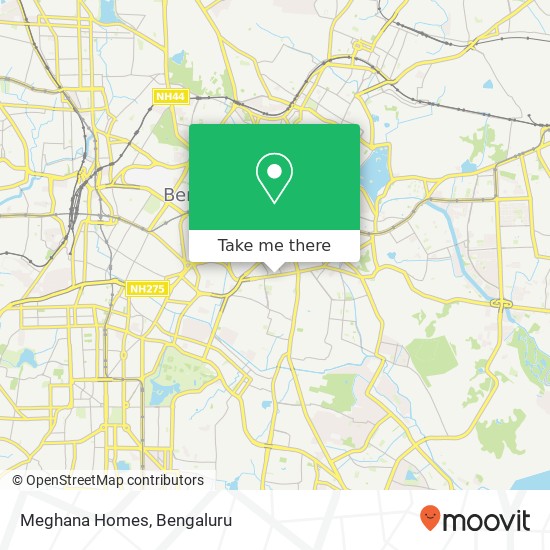 Meghana Homes map