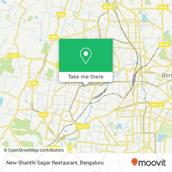 New Shanthi Sagar Restaurant map