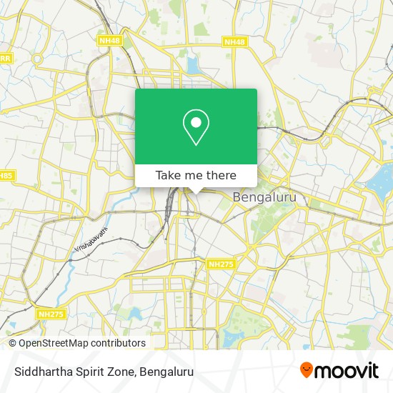 Siddhartha Spirit Zone map