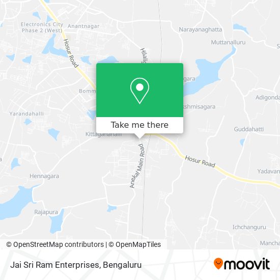 Jai Sri Ram Enterprises map