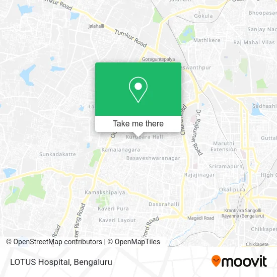 LOTUS Hospital map