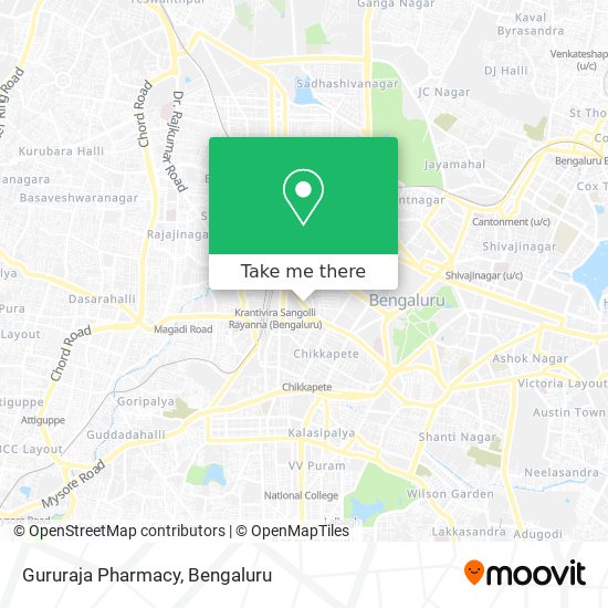 Gururaja Pharmacy map