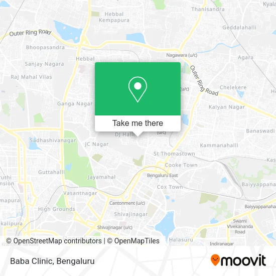 Baba Clinic map