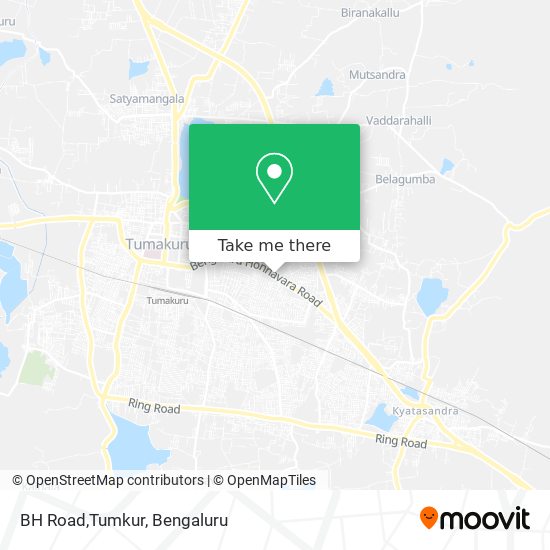 BH Road,Tumkur map