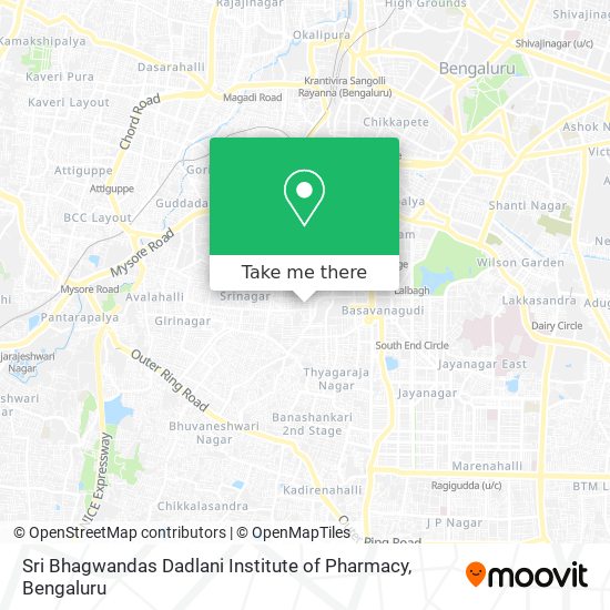 Sri Bhagwandas Dadlani Institute of Pharmacy map