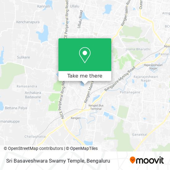 Sri Basaveshwara Swamy Temple map