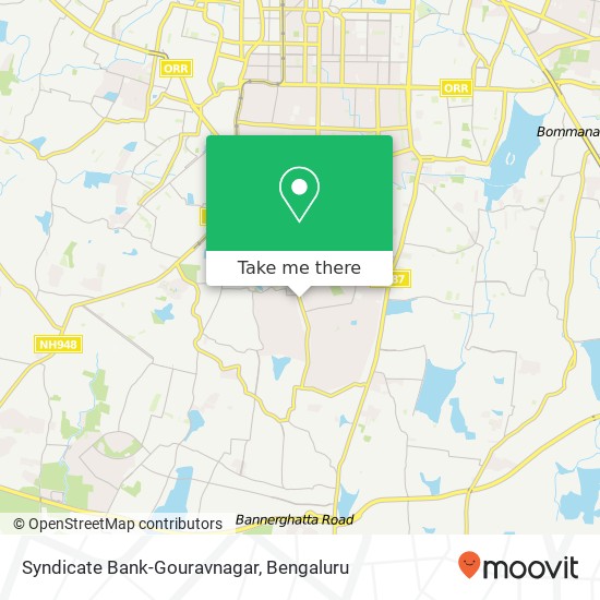 Syndicate Bank-Gouravnagar map