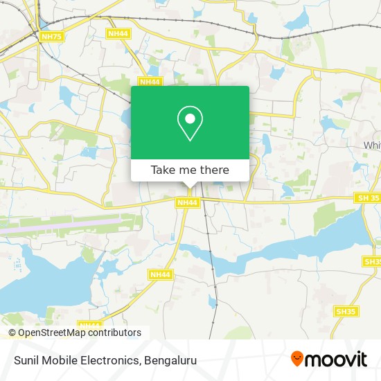 Sunil Mobile Electronics map