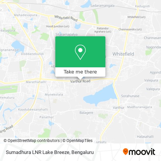 Sumadhura LNR Lake Breeze map