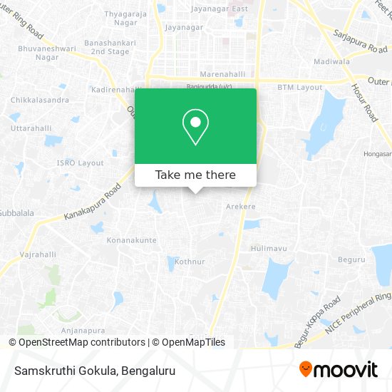 Samskruthi Gokula map
