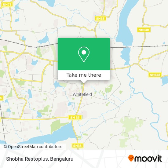 Shobha Restoplus map