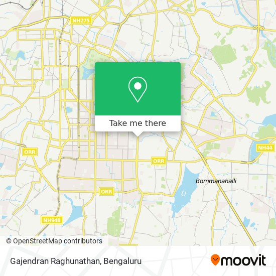 Gajendran Raghunathan map