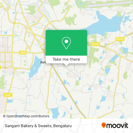 Sangam Bakery & Sweets map