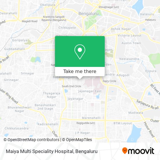 Maiya Multi Speciality Hospital map
