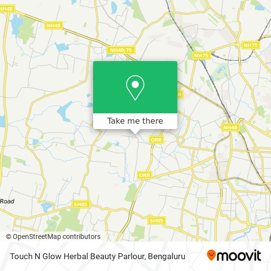 Touch N Glow Herbal Beauty Parlour map