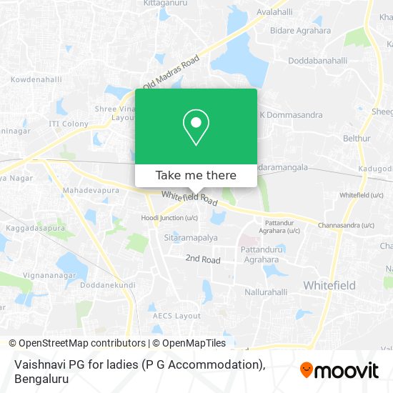 Vaishnavi PG for ladies (P G Accommodation) map