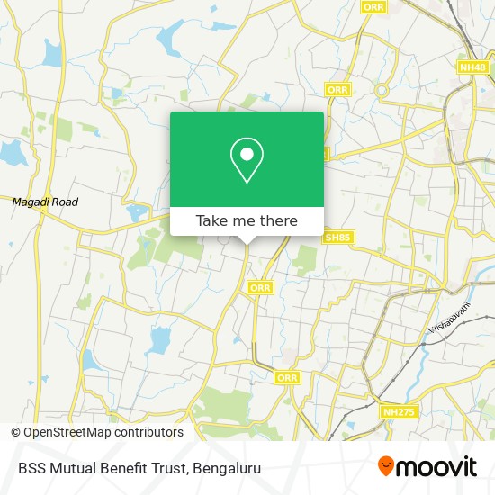 BSS Mutual Benefit Trust map