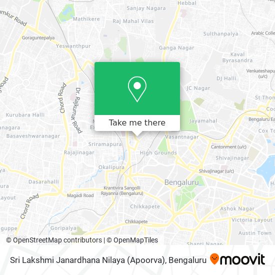 Sri Lakshmi Janardhana Nilaya (Apoorva) map