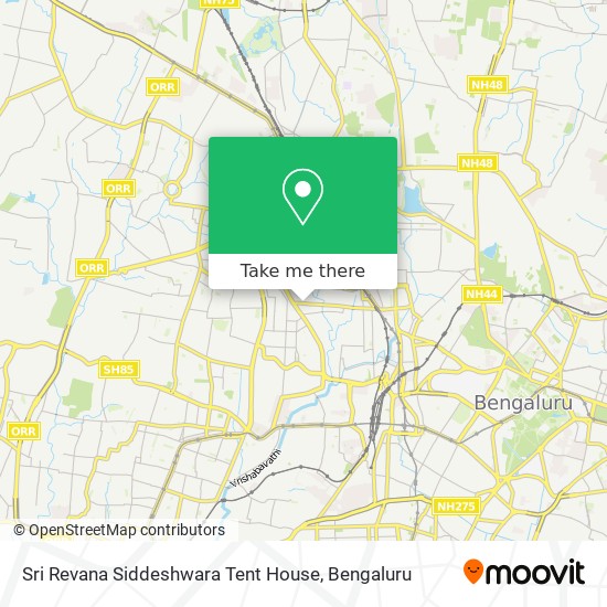 Sri Revana Siddeshwara Tent House map