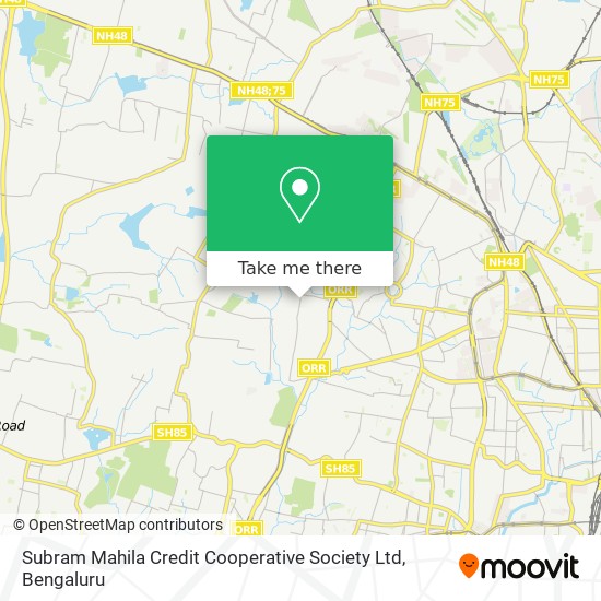 Subram Mahila Credit Cooperative Society Ltd map