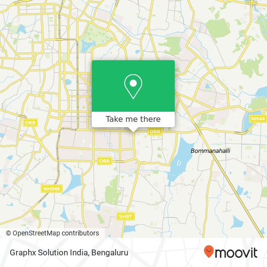 Graphx Solution India map