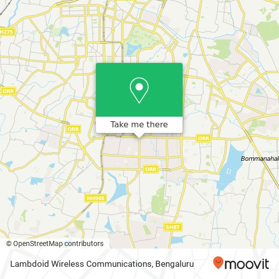 Lambdoid Wireless Communications map