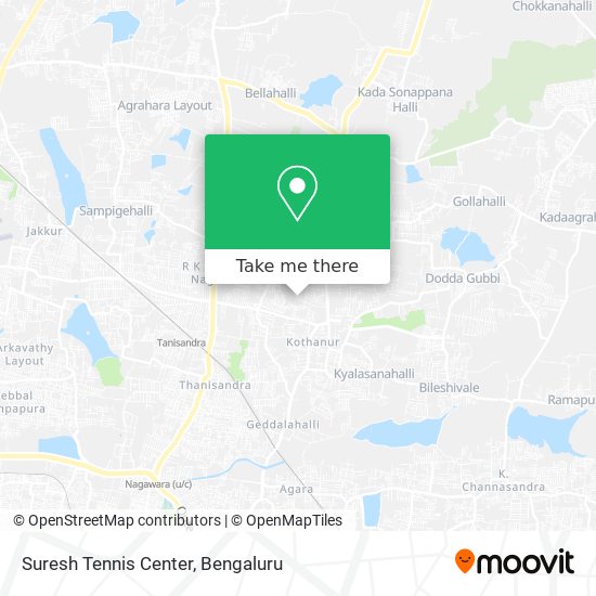 Suresh Tennis Center map