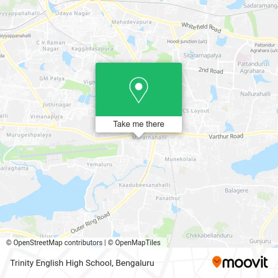 Trinity English High School map