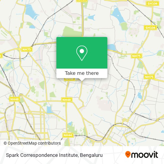 Spark Correspondence Institute map