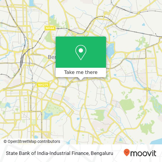State Bank of India-Industrial Finance map