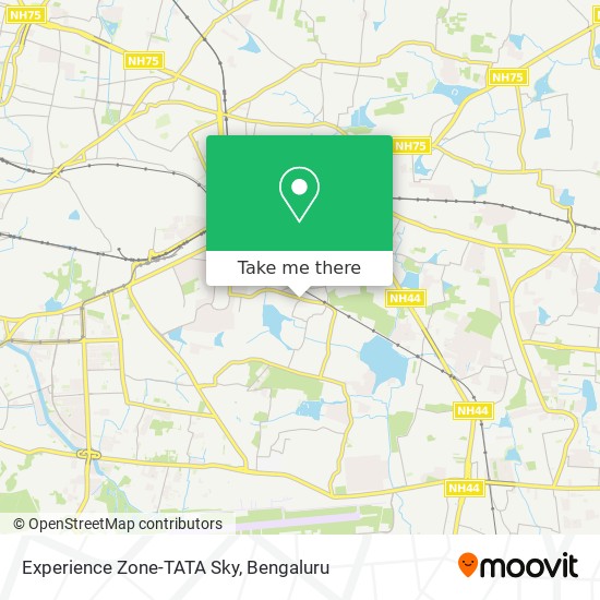 Experience Zone-TATA Sky map