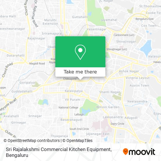 Sri Rajalakshmi Commercial Kitchen Equipment map