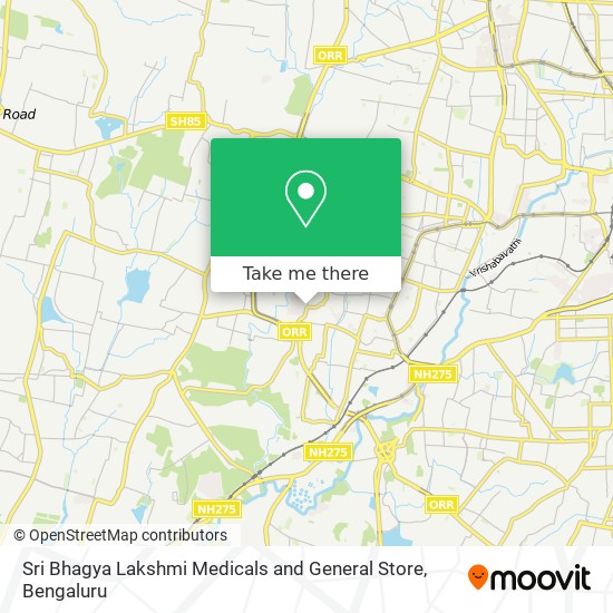 Sri Bhagya Lakshmi Medicals and General Store map