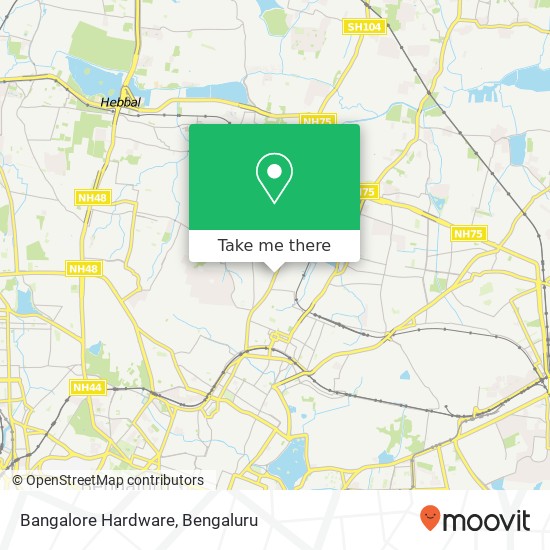 Bangalore Hardware map