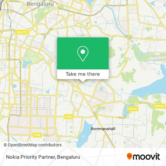 Nokia Priority Partner map