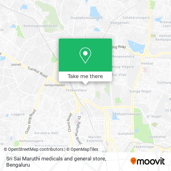 Sri Sai Maruthi medicals and general store map
